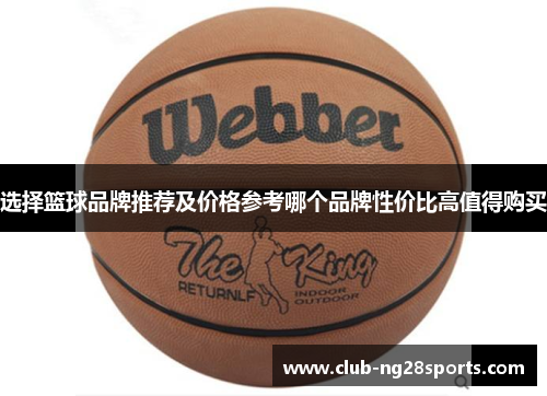 选择篮球品牌推荐及价格参考哪个品牌性价比高值得购买